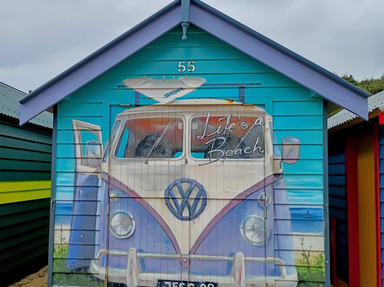 Painted Bathing Box, Brighton Beach